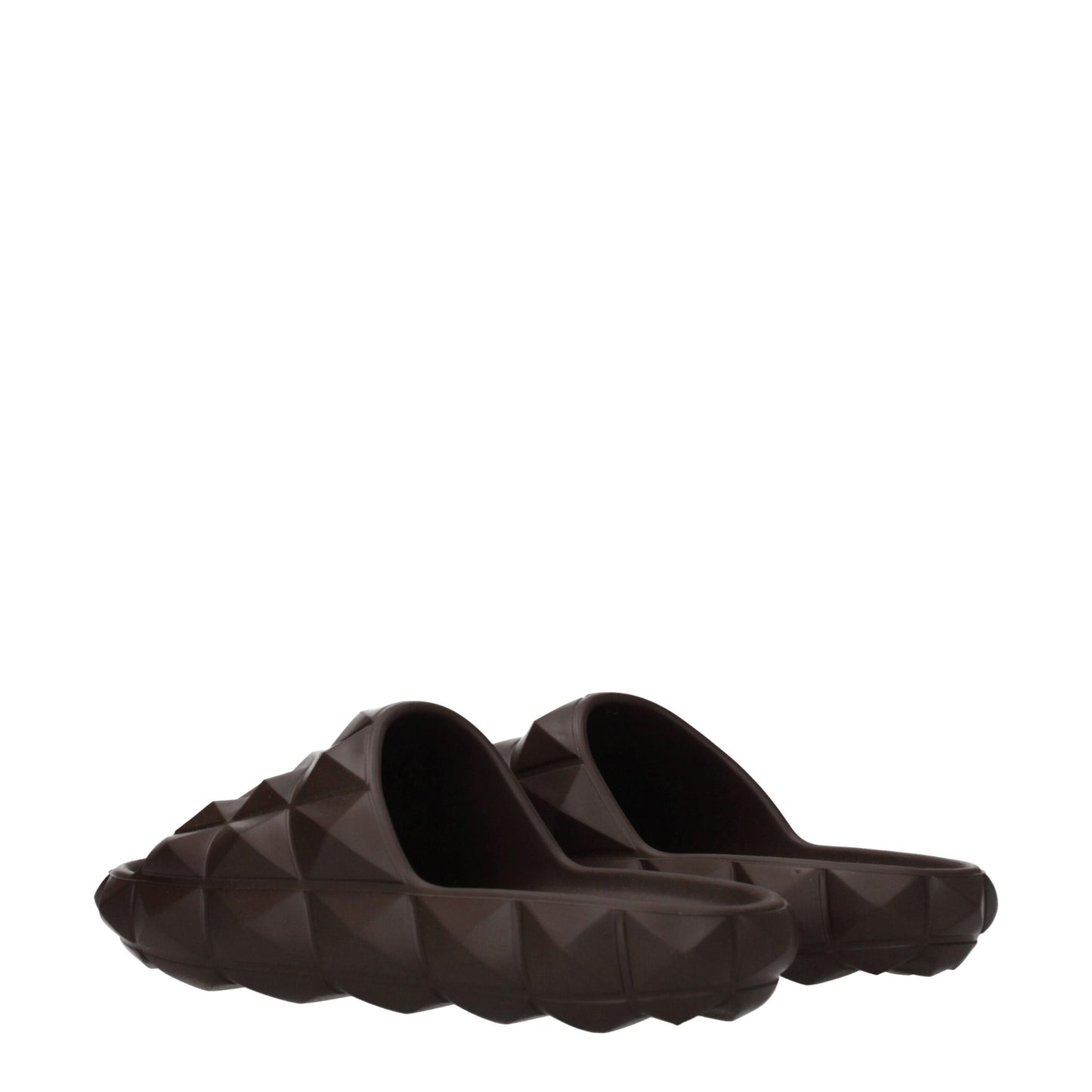 Brown Cotton Slippers Sandals