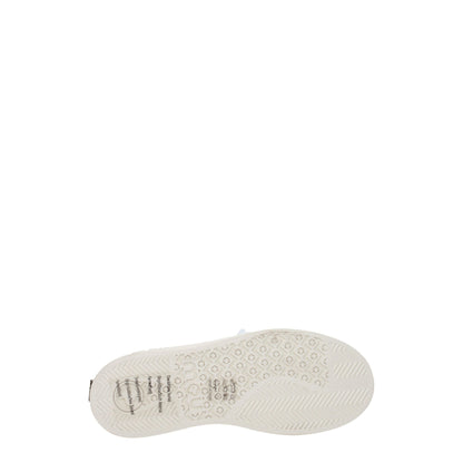 Gray Leather Low Tops