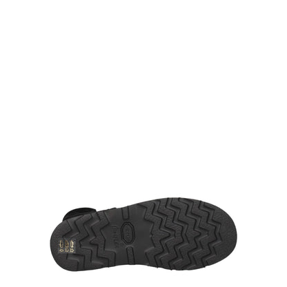 Black Leather Ankle Boots