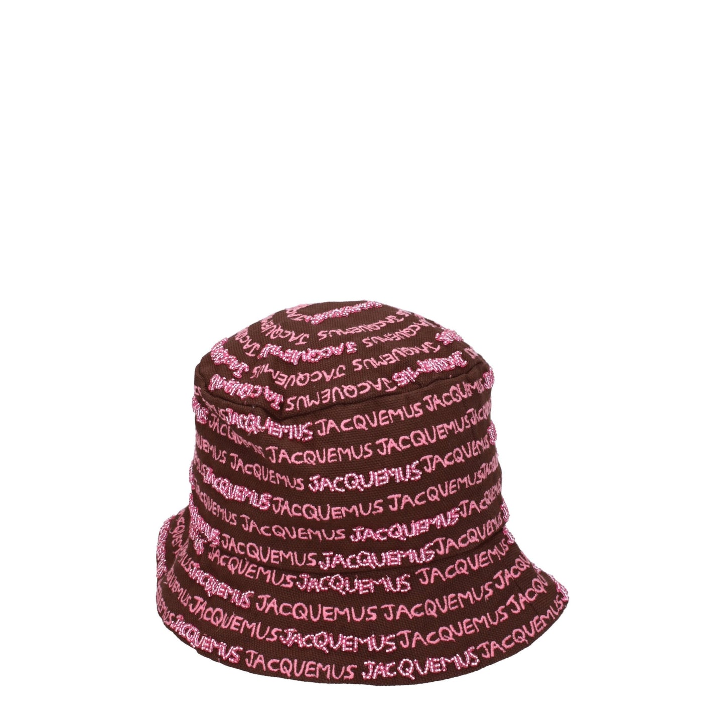 Brown Cotton Bucket Hats