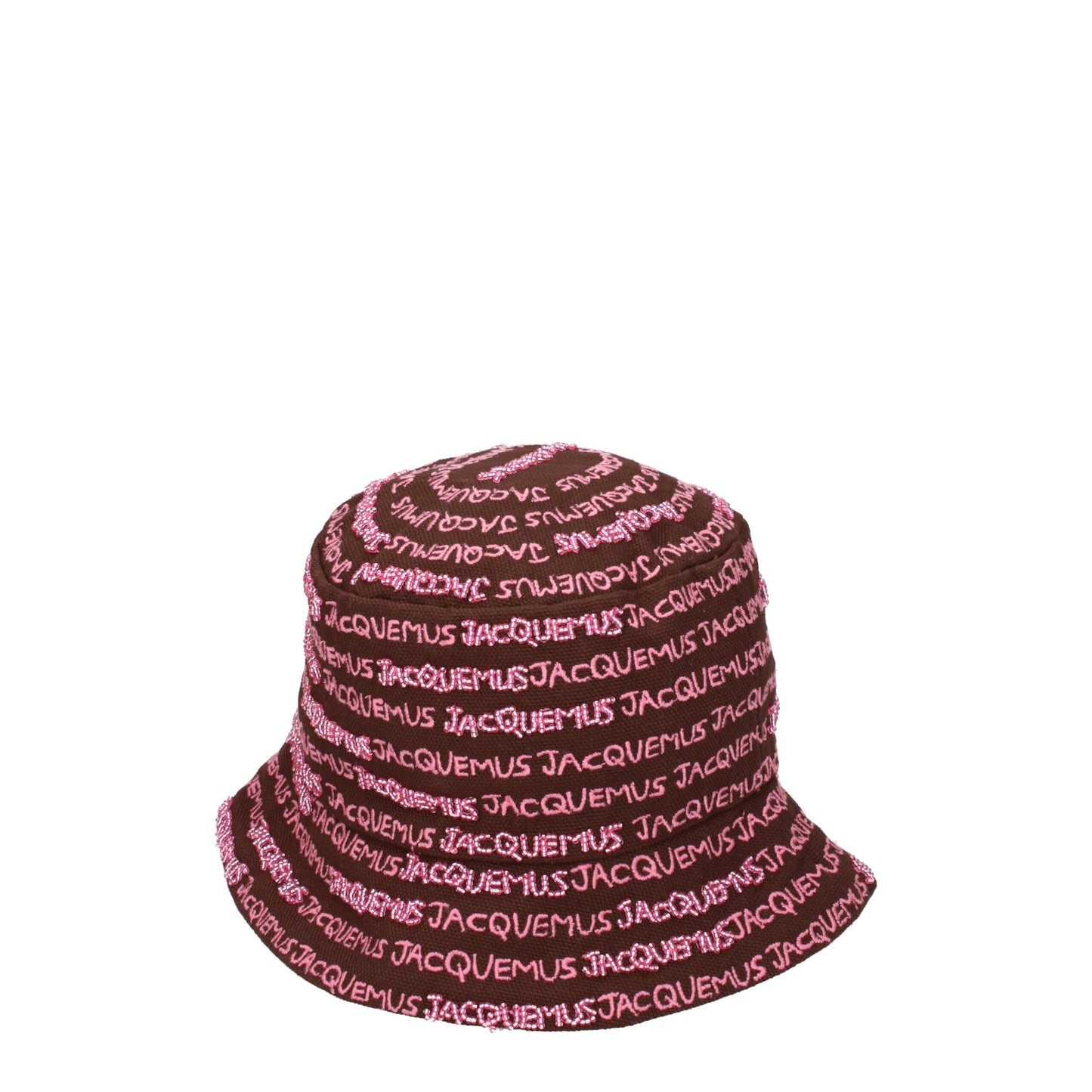 Brown Cotton Bucket Hats