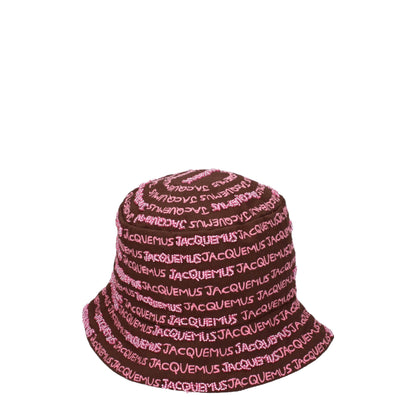 Brown Cotton Bucket Hats