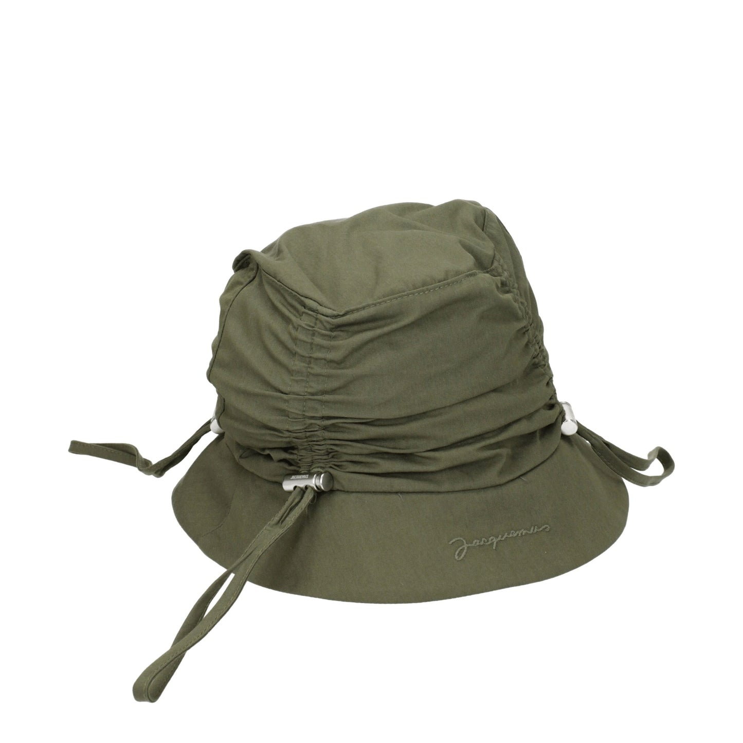 Green Cotton Bucket Hats