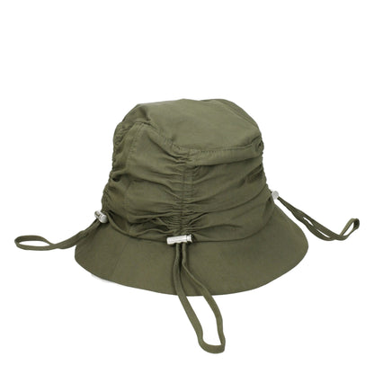 Green Cotton Bucket Hats