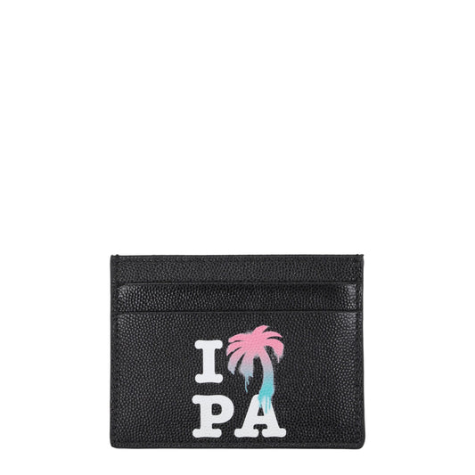 Black Leather Cardholders