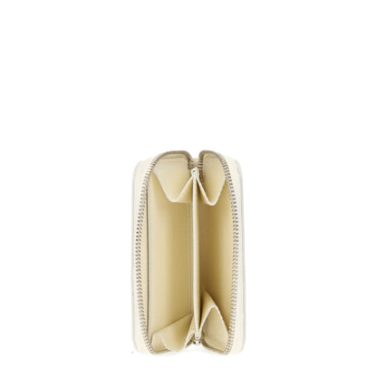Beige Leather Wallets