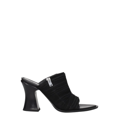 Black Fabric Platforms