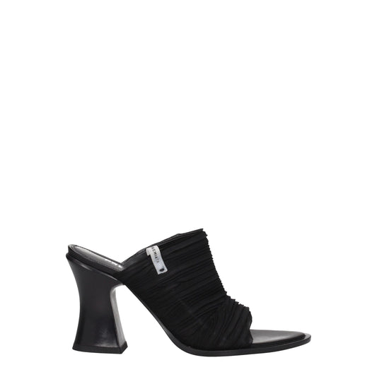 Black Fabric Platforms