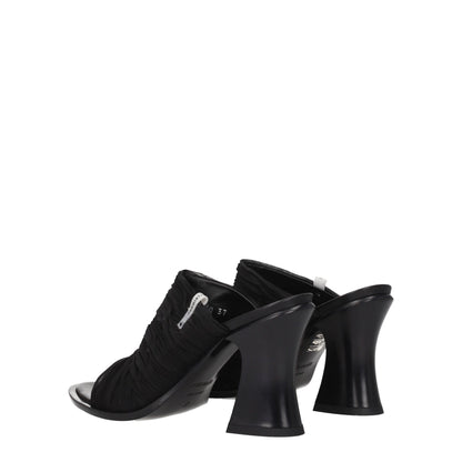 Black Fabric Platforms