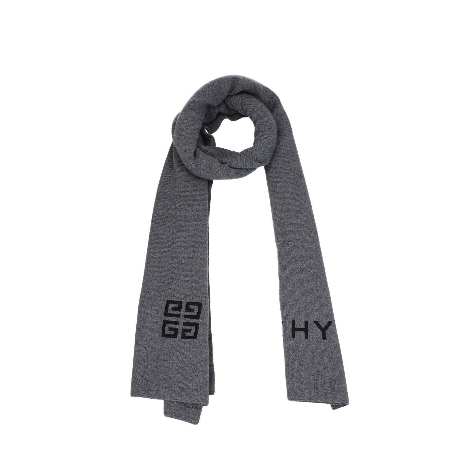 Gray Wool Scarves