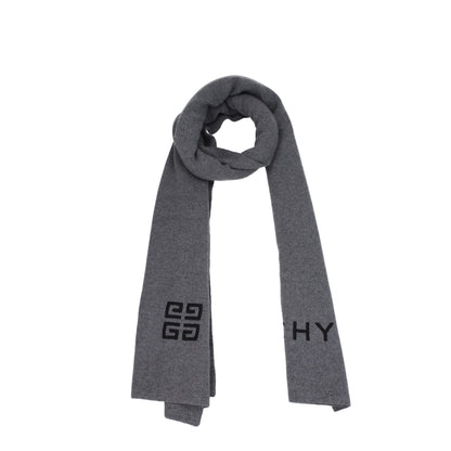 Gray Wool Scarves