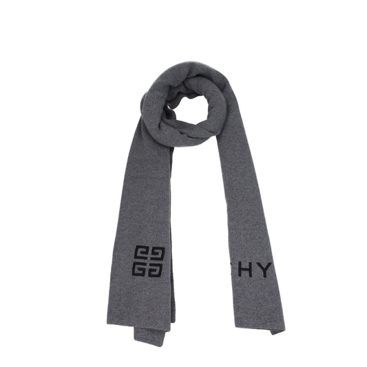 Gray Wool Scarves