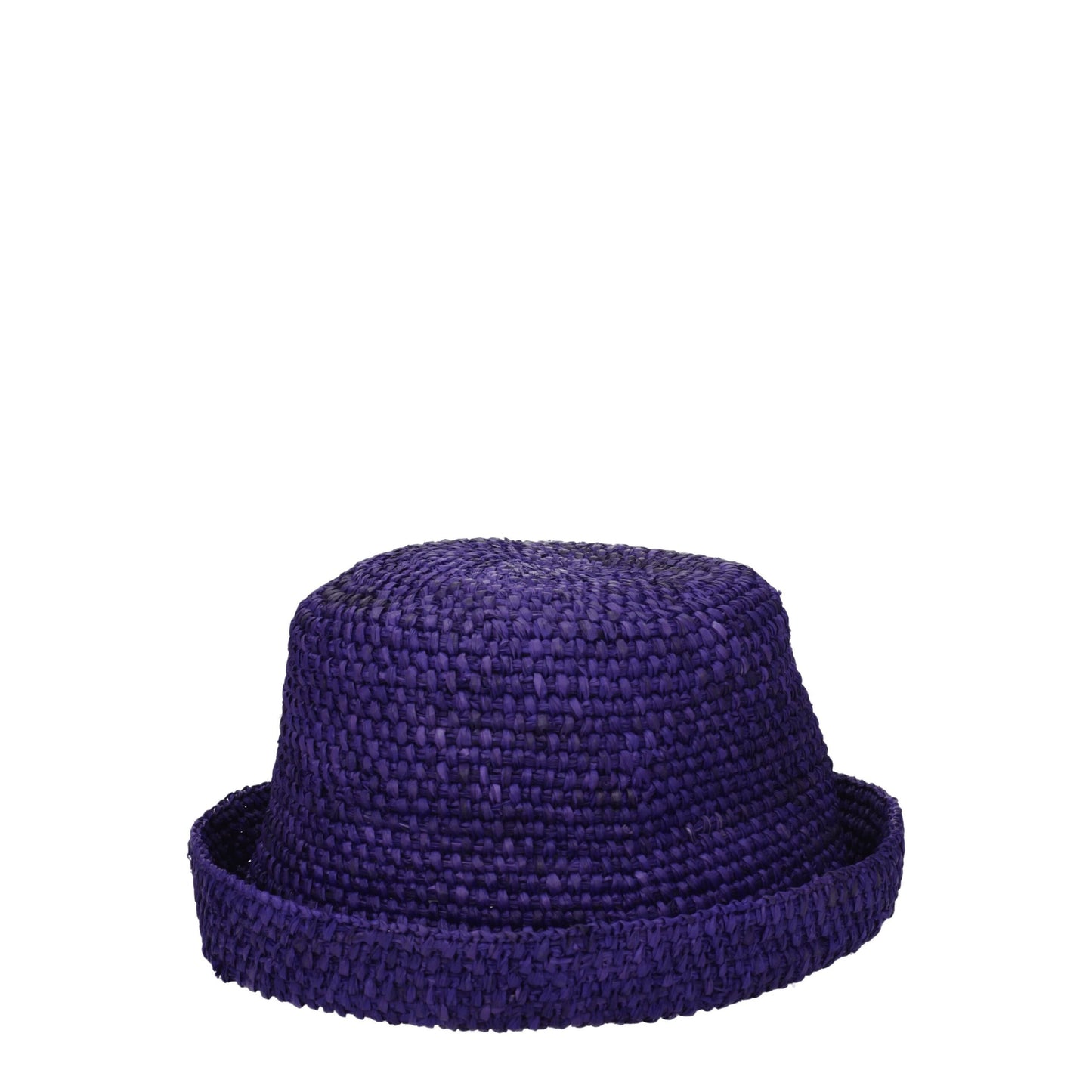 Purple Raffia Hats