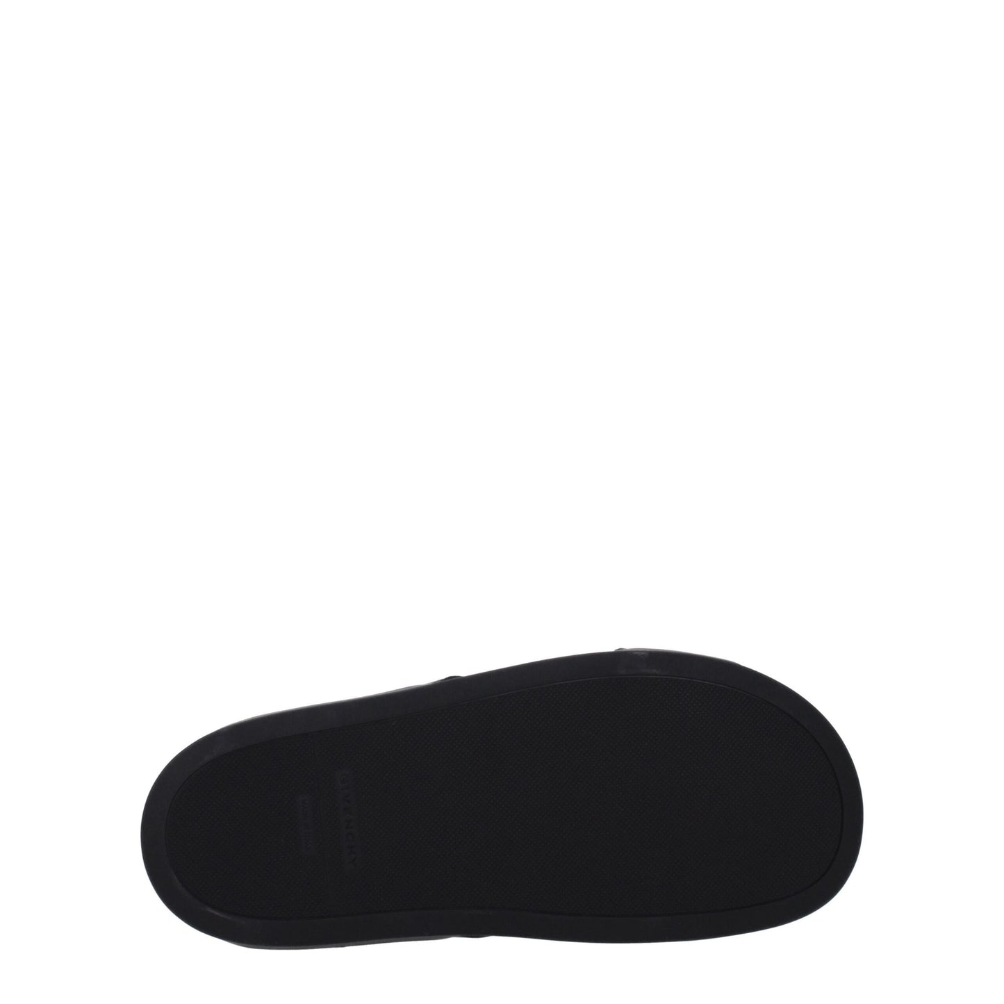 Black Fabric Slippers Sandals