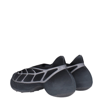 Gray Fabric Athletic Sneakers