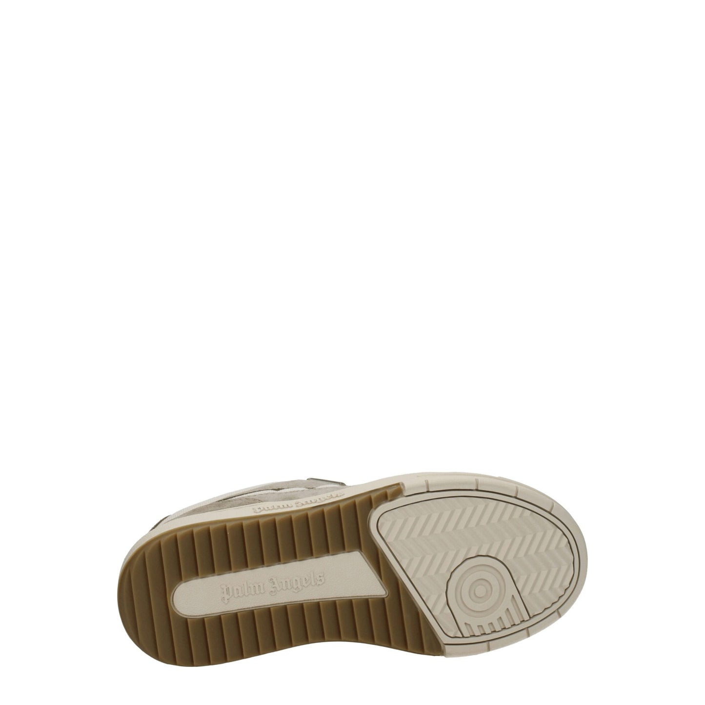 Beige Fabric Low Tops