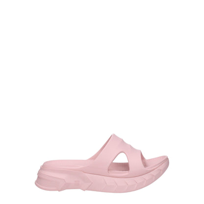 Pink Cotton Slippers Sandals