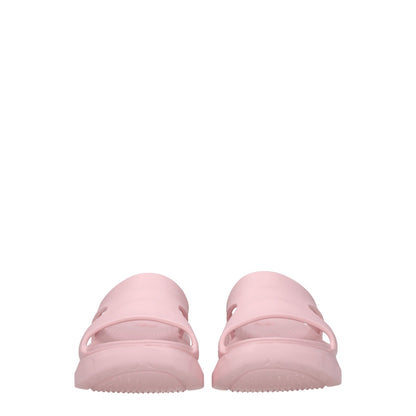 Pink Cotton Slippers Sandals
