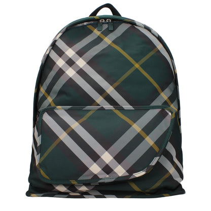 Green Fabric Backpacks