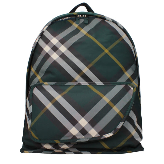 Green Fabric Backpacks