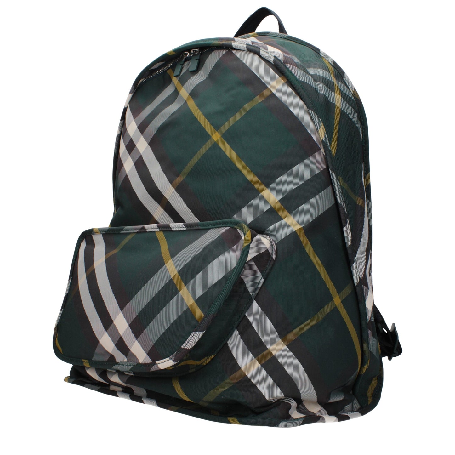 Green Fabric Backpacks