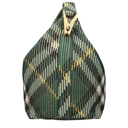 Green Fabric Handbags