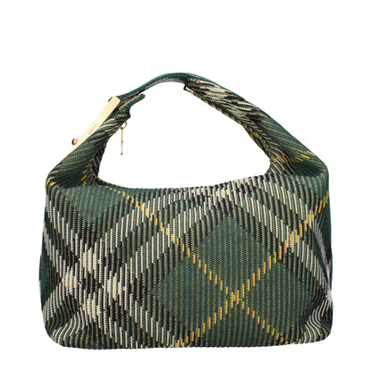 Green Fabric Handbags