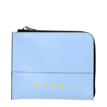 Blue Polyethylene Wallets