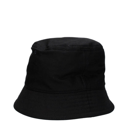Black Cotton Bucket Hats