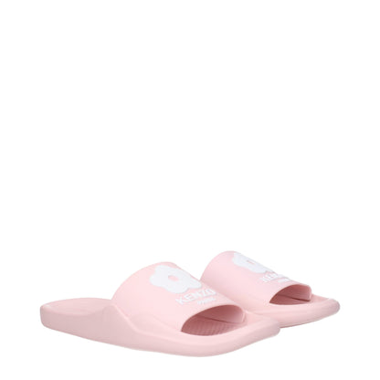 Pink Cotton Slippers Sandals