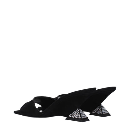 Black Leather Platforms