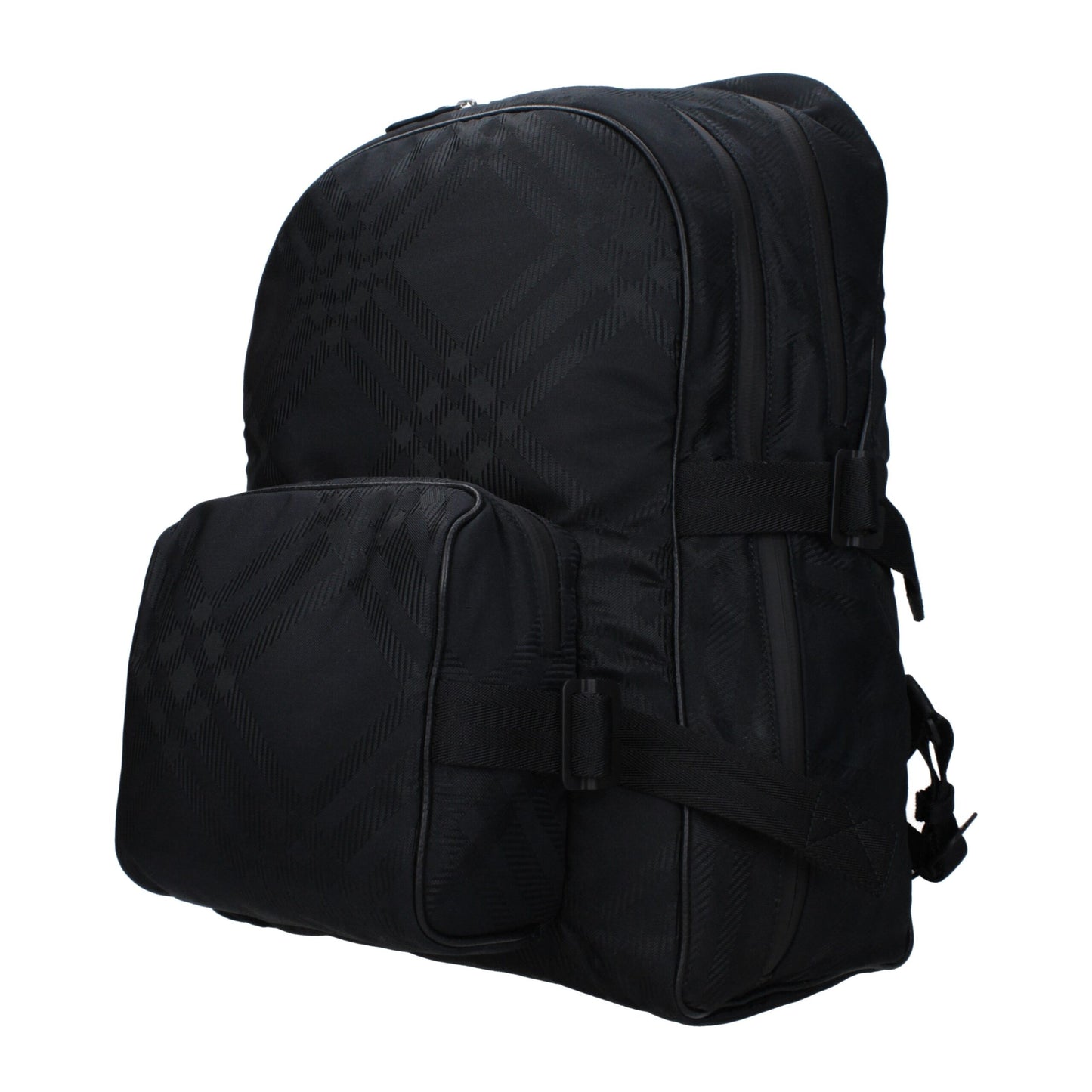 Black Fabric Backpacks