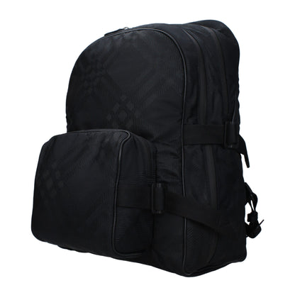 Black Fabric Backpacks