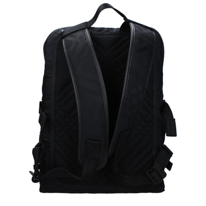 Black Fabric Backpacks