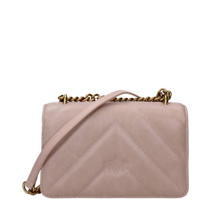 Pink Leather Crossbody Bags
