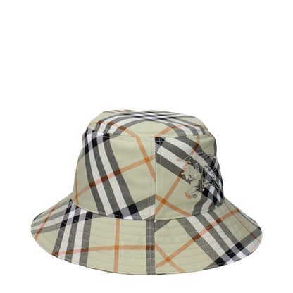 Green Fabric Bucket Hats