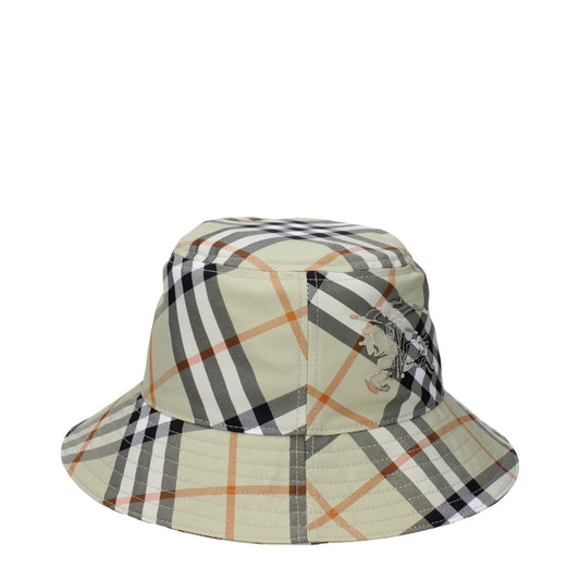 Green Fabric Bucket Hats