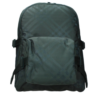 Green Fabric Backpacks