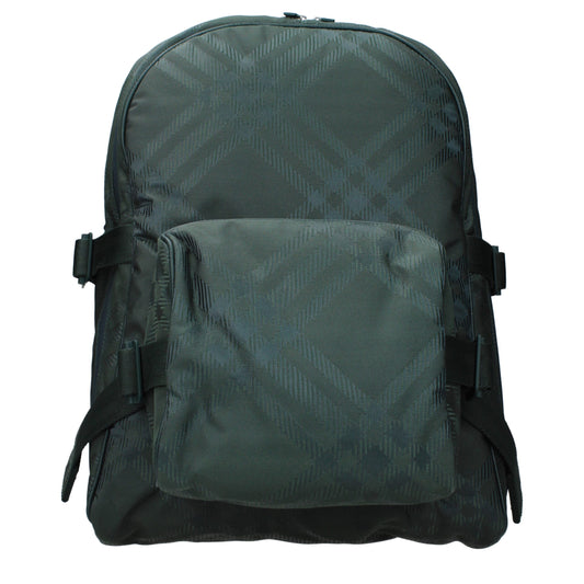 Green Fabric Backpacks