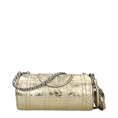 Gold Leather Shoulder Bags