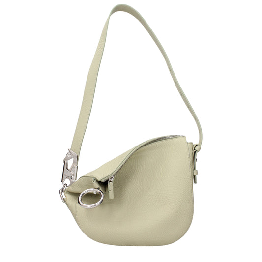 Green Leather Shoulder Bags
