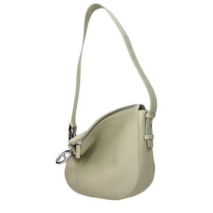 Green Leather Shoulder Bags
