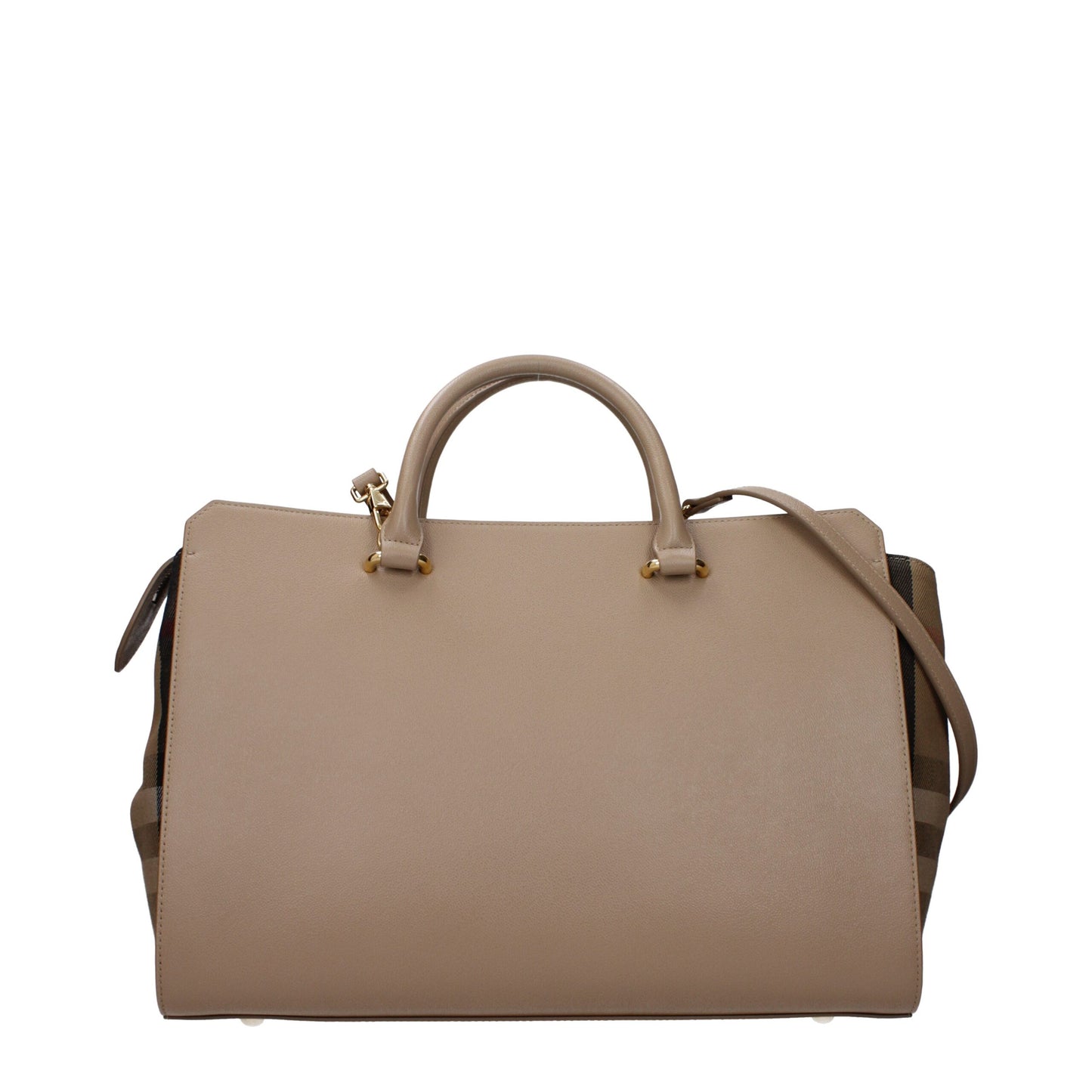 Beige Leather Handbags