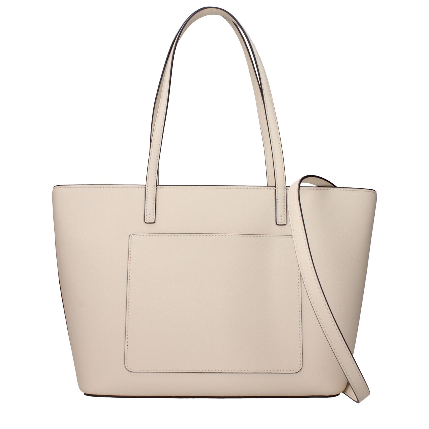 Beige Leather Shoulder Bags