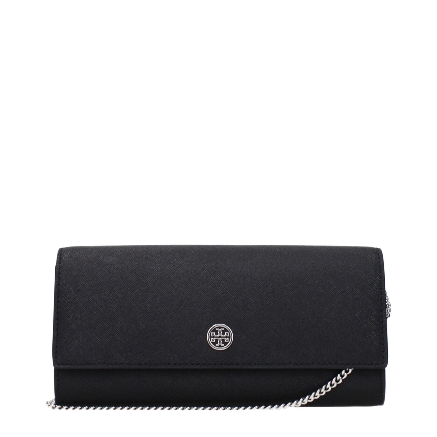 Black Leather Clutch Bags
