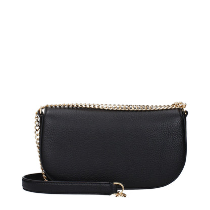 Black Leather Crossbody Bags