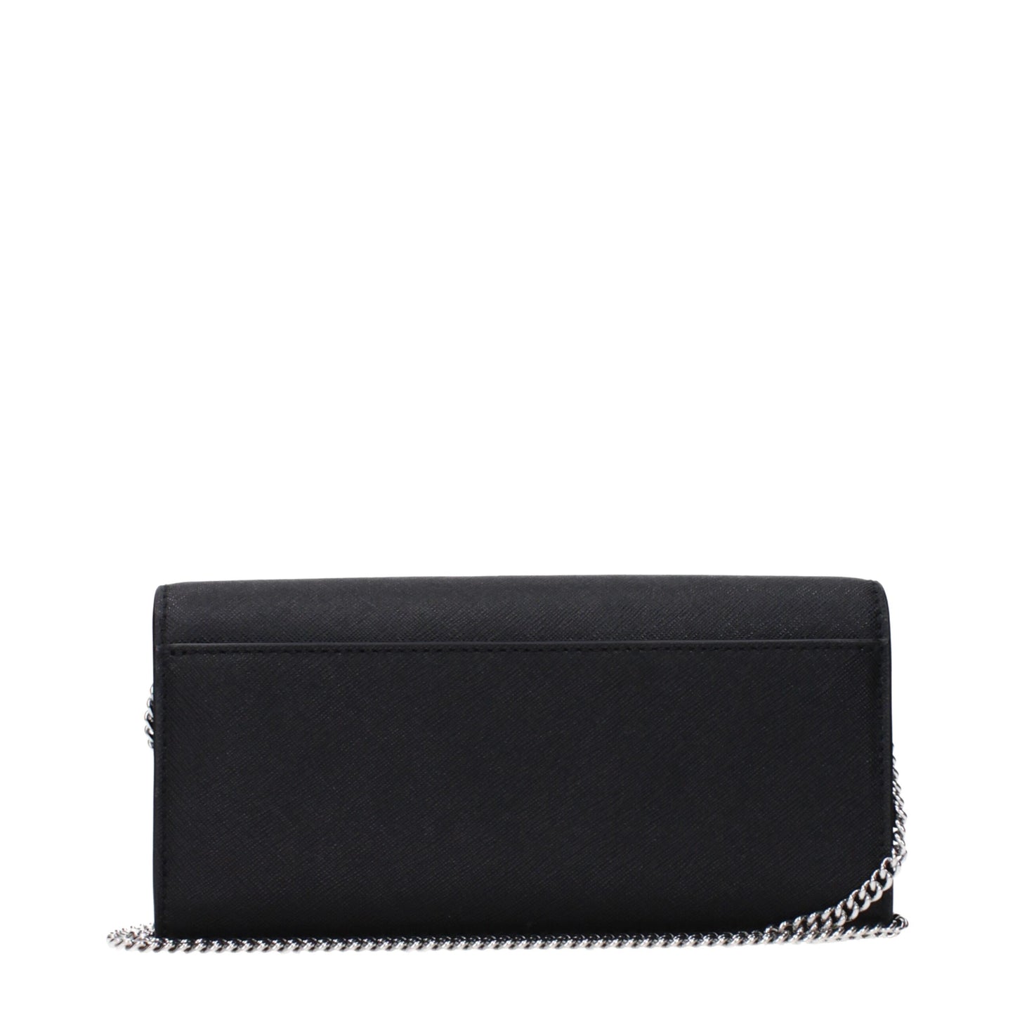 Black Leather Clutch Bags