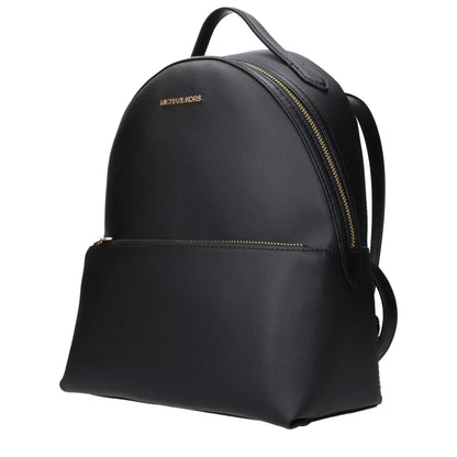 Black Leather Backpacks