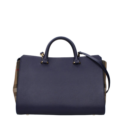 Blue Leather Handbags