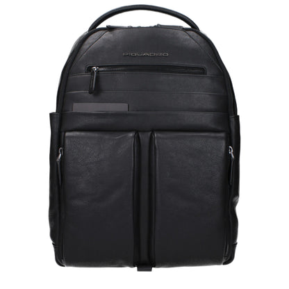 Black Leather Backpacks
